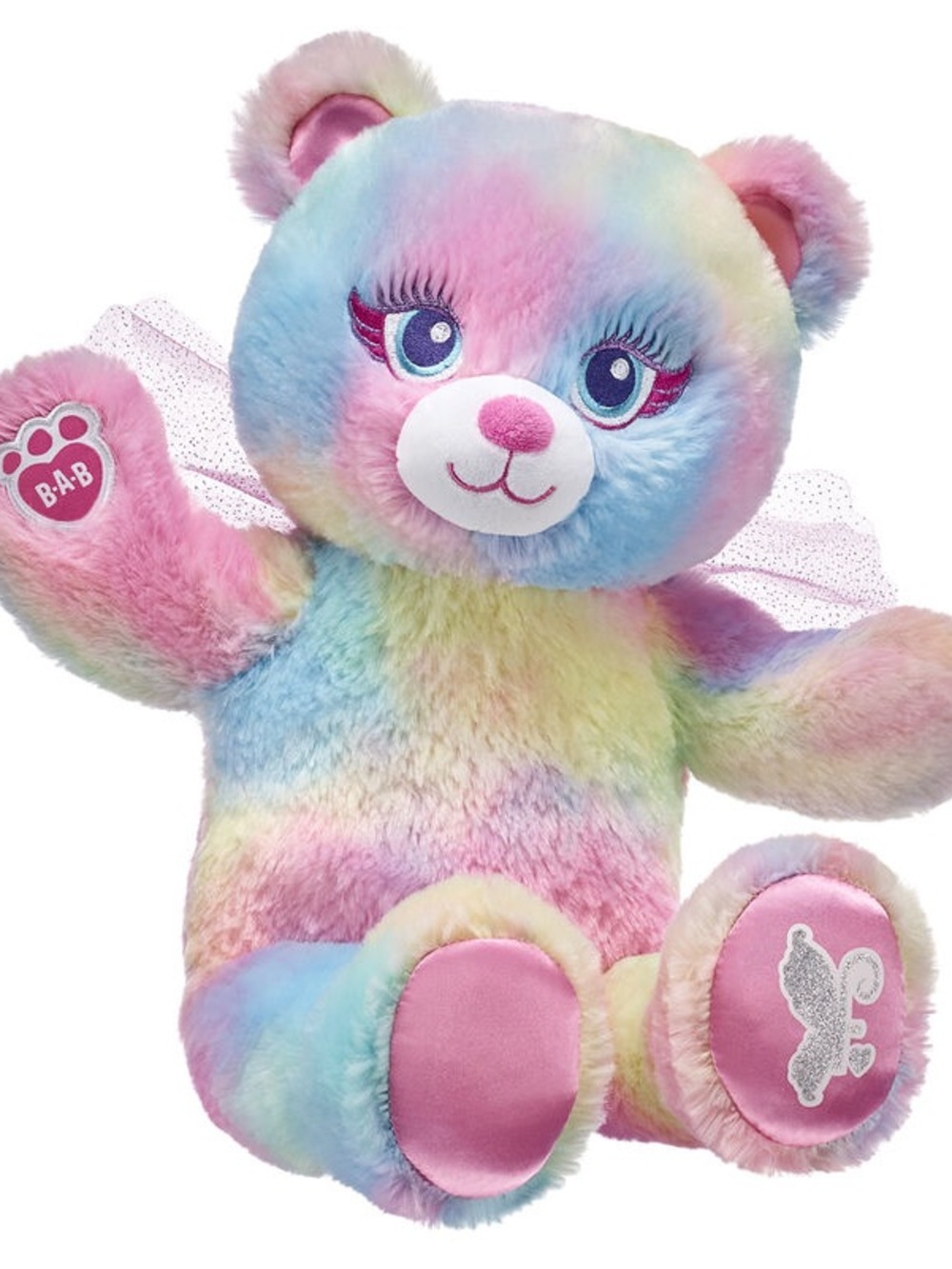 Build A Bear Beary Fairy Friends Pastel Teddy Bear